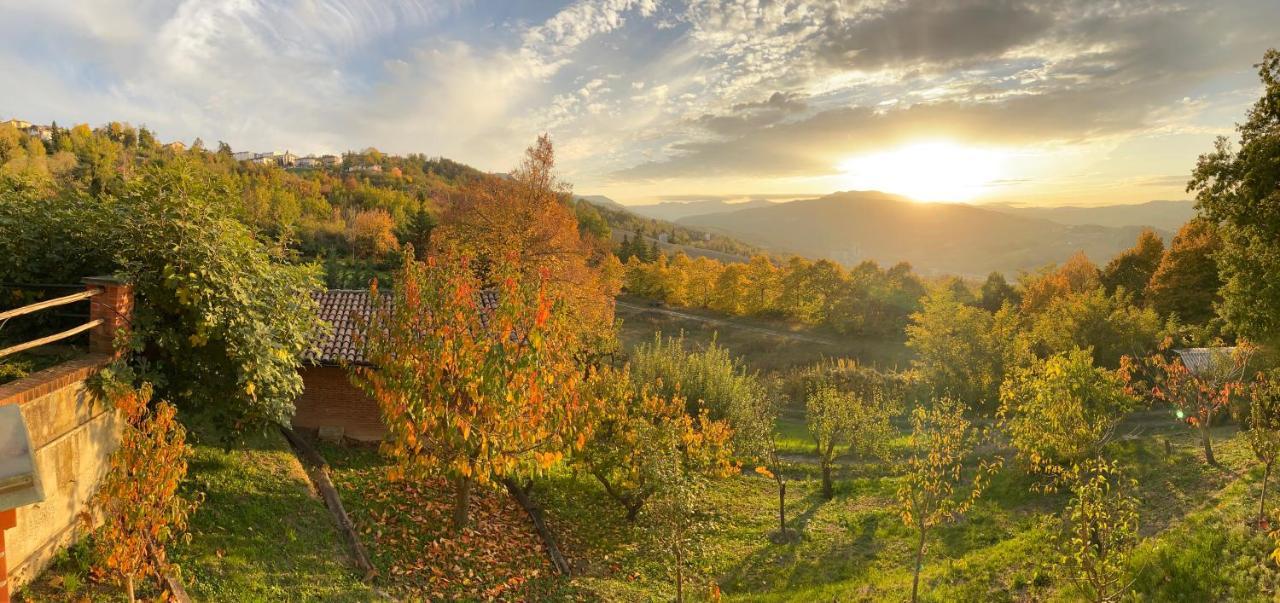 Podere Sant'Angelo Aparthotel Vernasca Bagian luar foto